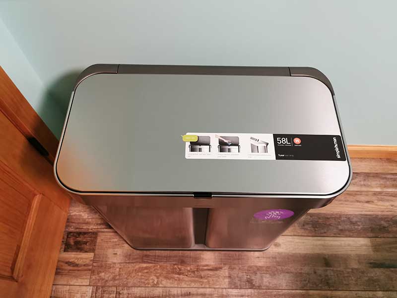 Simplehuman Dual Trash Can review: Is it worth the cost? - Reviewed