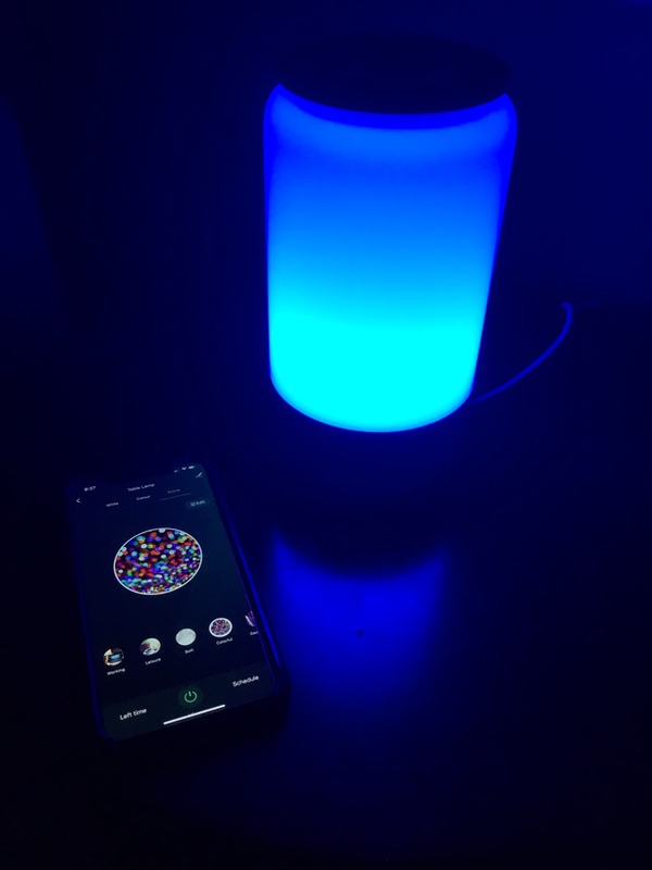 hugoai led table lamp app