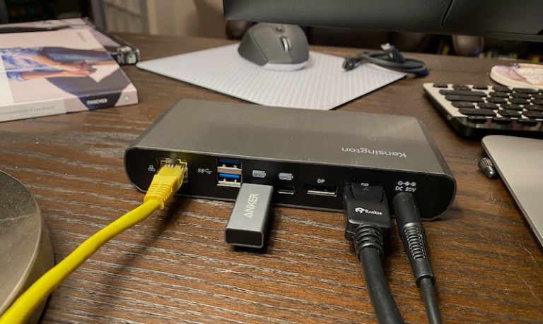 Kensington SD5500T Thunderbolt 3& USB-C Dock review - The Gadgeteer