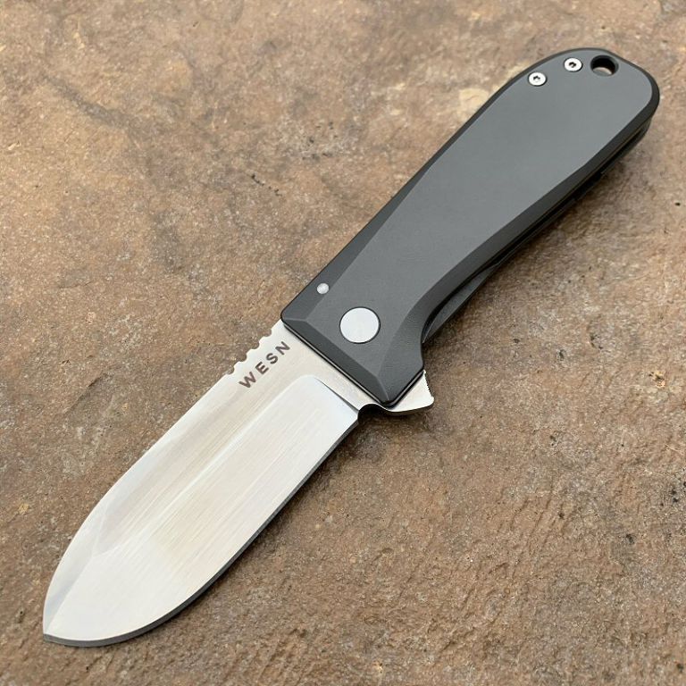 WESN Allman Titanium knife review The Gadgeteer