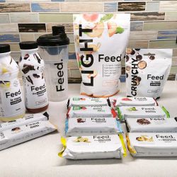 Feed. meal replacement shakes, bars, and snacks review