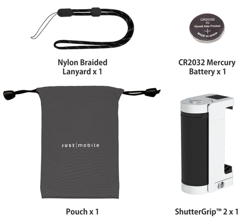 justmobile shuttergrip2 25