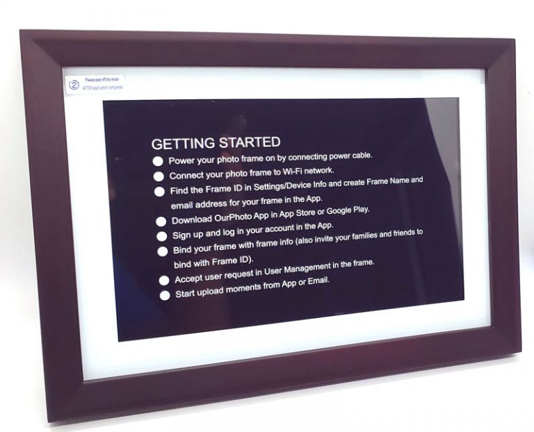 Dragon Touch Classic 10 WiFi digital photo frame review The Gadgeteer