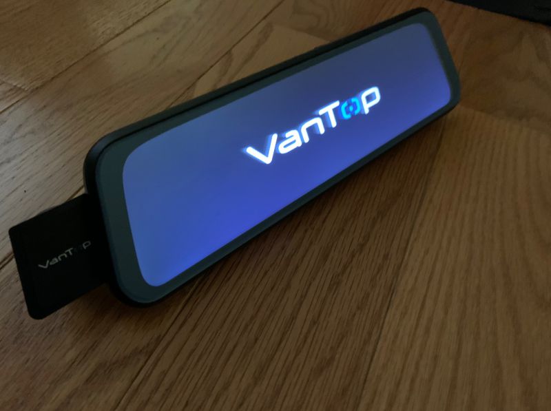 VanTop Mirror Mounted Dash Camera