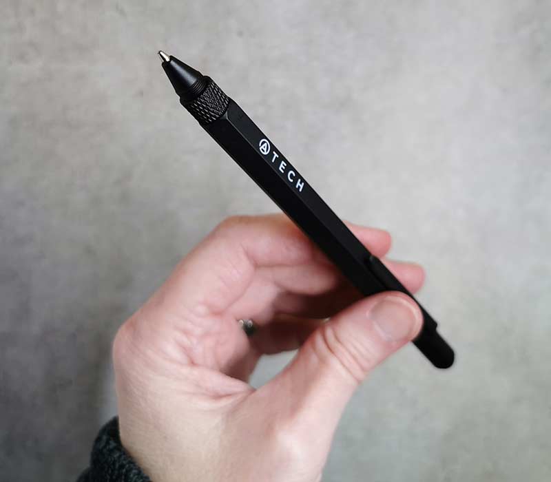 Atech Innovation 5-in-1 Multi-functional Keychain Pen / Black
