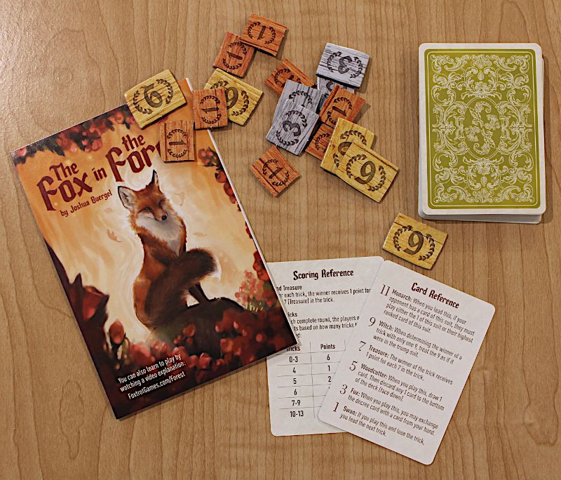 the fox in the forest card game