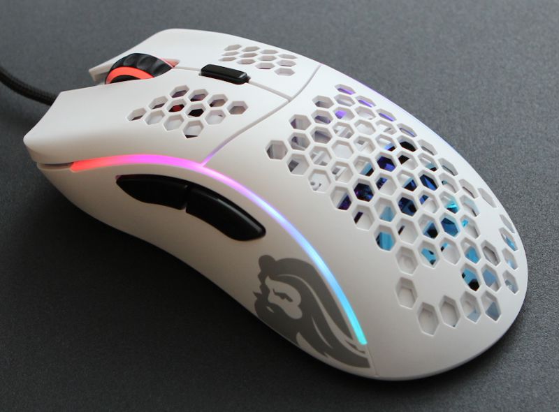 glorious model d mouse white