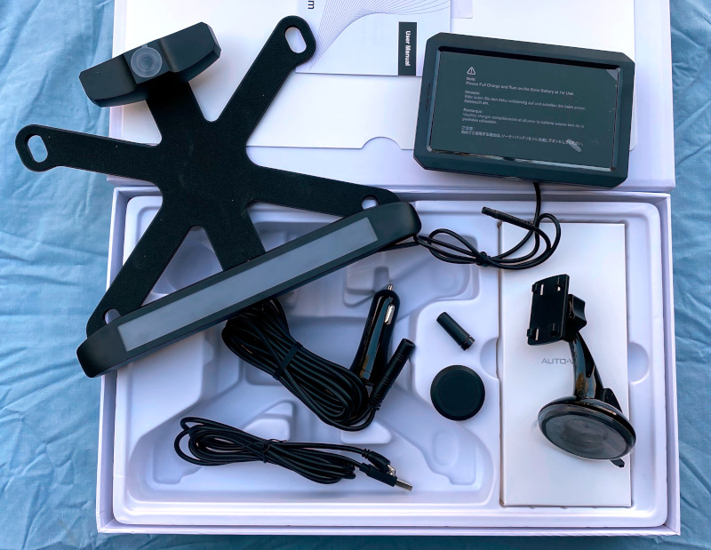 AUTO-VOX TW1 Solar Wireless Backup Camera Kit with Solar Powered