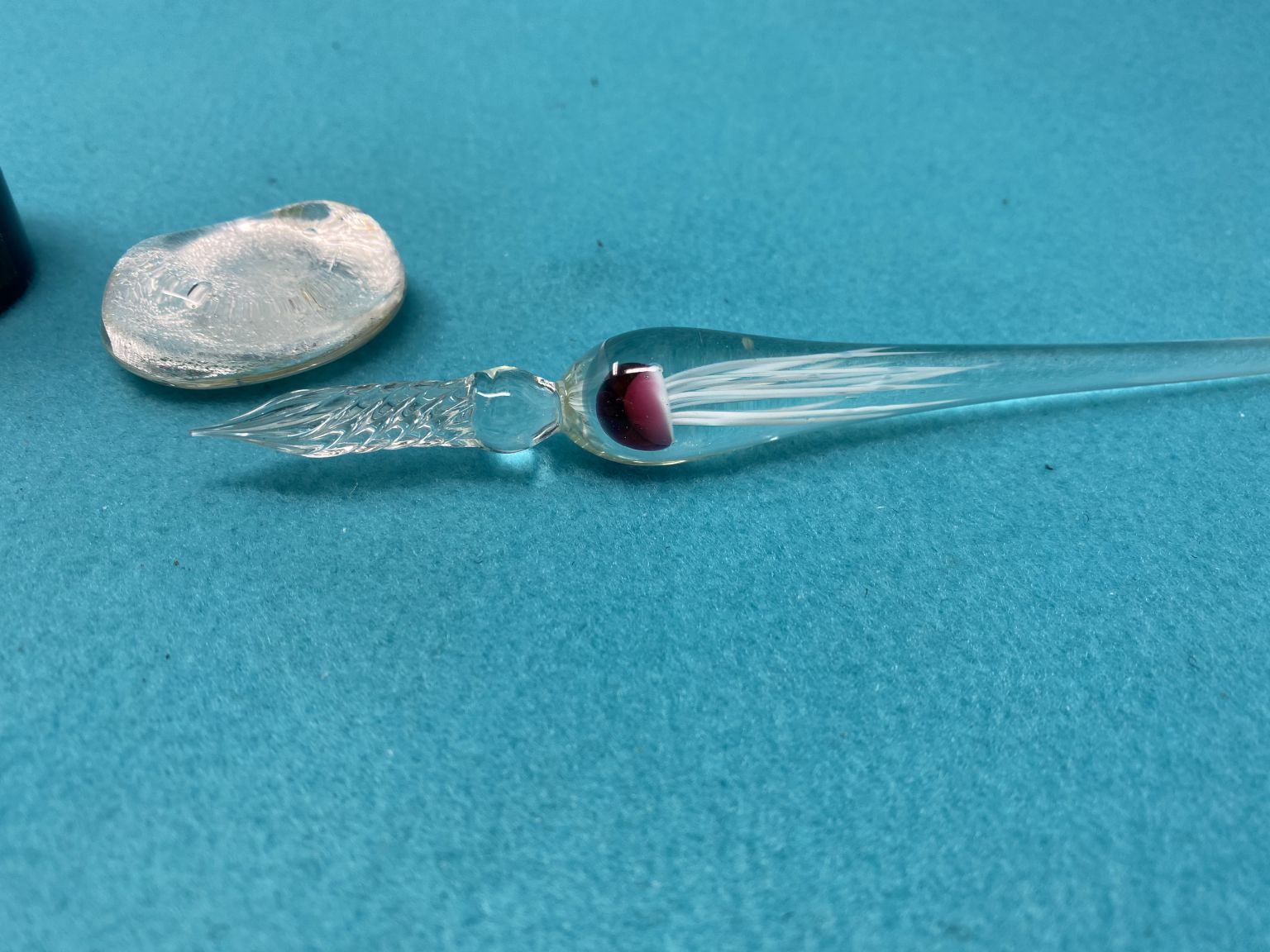 Glass "Jellyfish" Dip Pen review The Gadgeteer