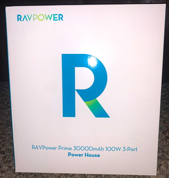 RAVPower AC Power Bank 30000mAh 100W(150W max) AC Outlet