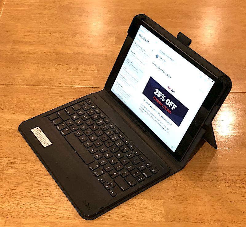 zagg ipad folio