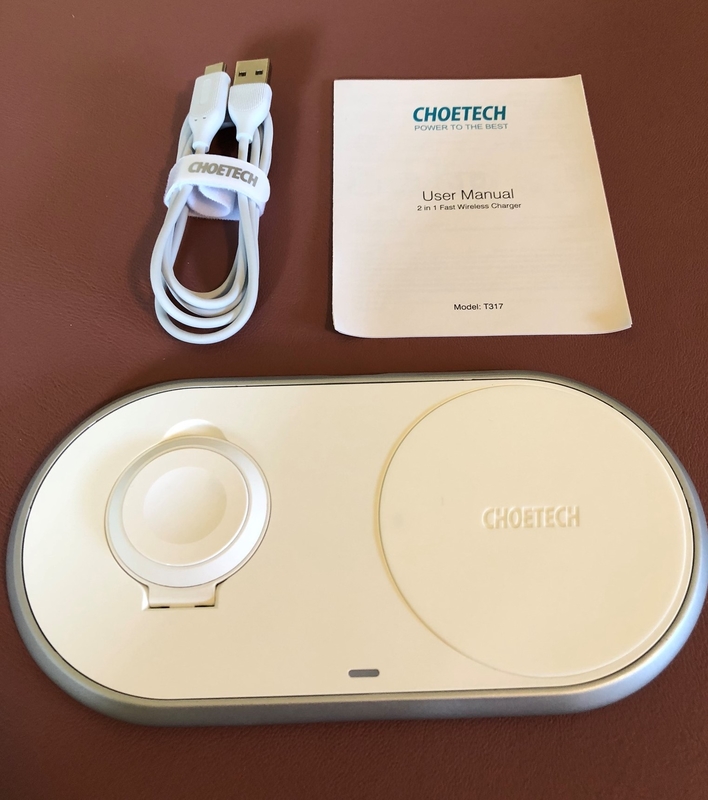 Choetech 2in1WirelessCharger 2