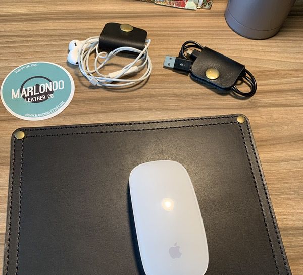 MarlondoLeather MousepadAndCordKeepers 2