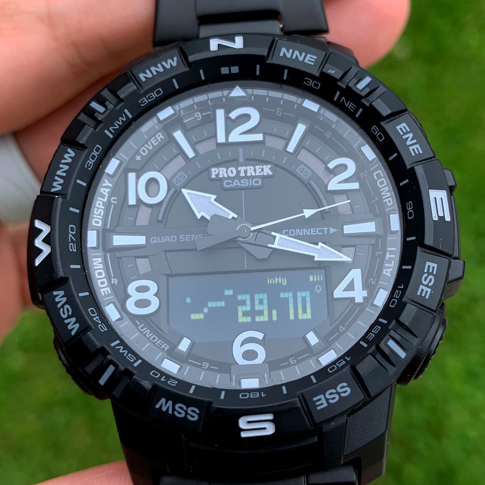 Casio PRO TREK PRTB50YT-1 Quad Sensor Bluetooth Connected Watch review –  The Gadgeteer