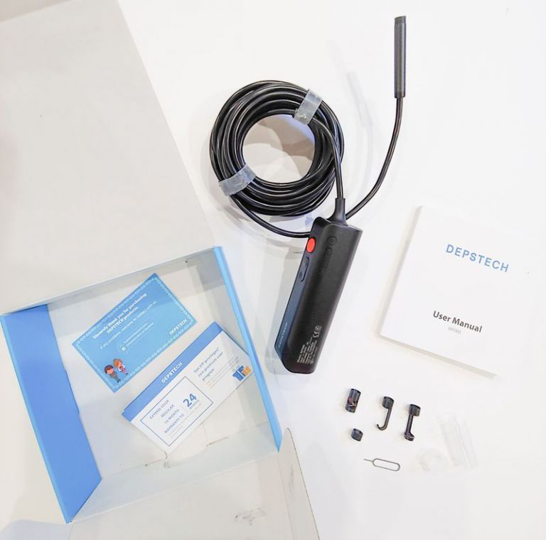 DEPSTECH WiFi borescope review The Gadgeteer
