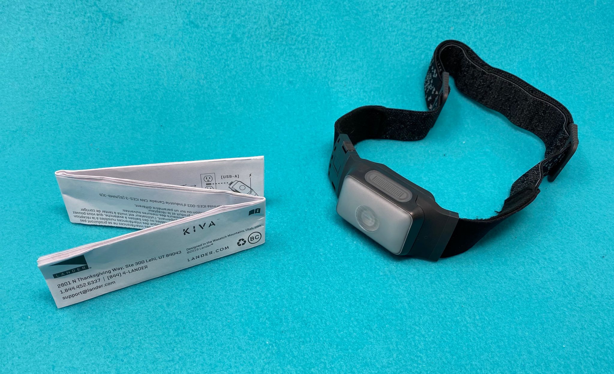 Lander Kiva USB rechargable headlamp review - The Gadgeteer