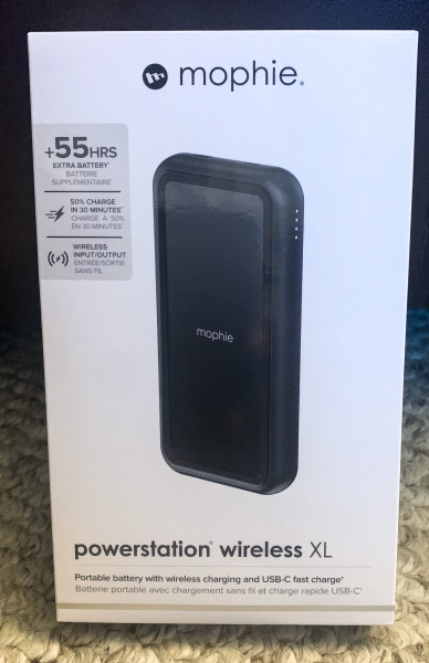 mophie® powerstation wireless XL バッテリー-