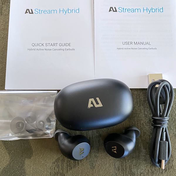 AUSOUNDS AU-Stream Hybrid True Wireless Hybrid Noise-Canceling