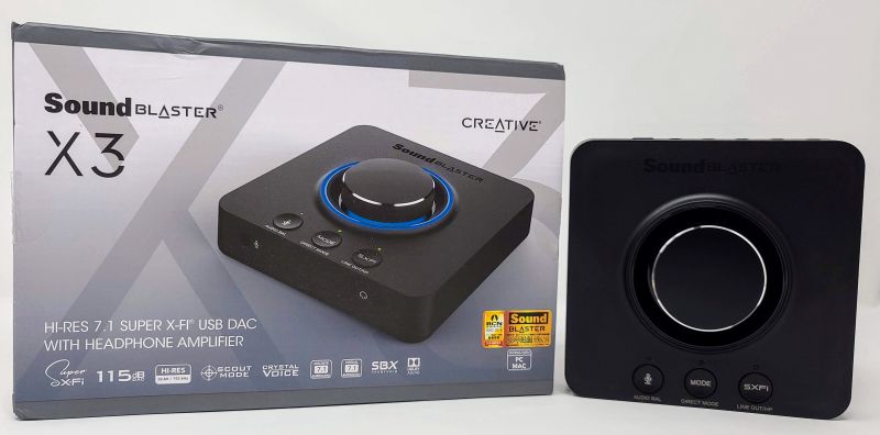 Creative SoundBlaster X3 DAC review - The Gadgeteer