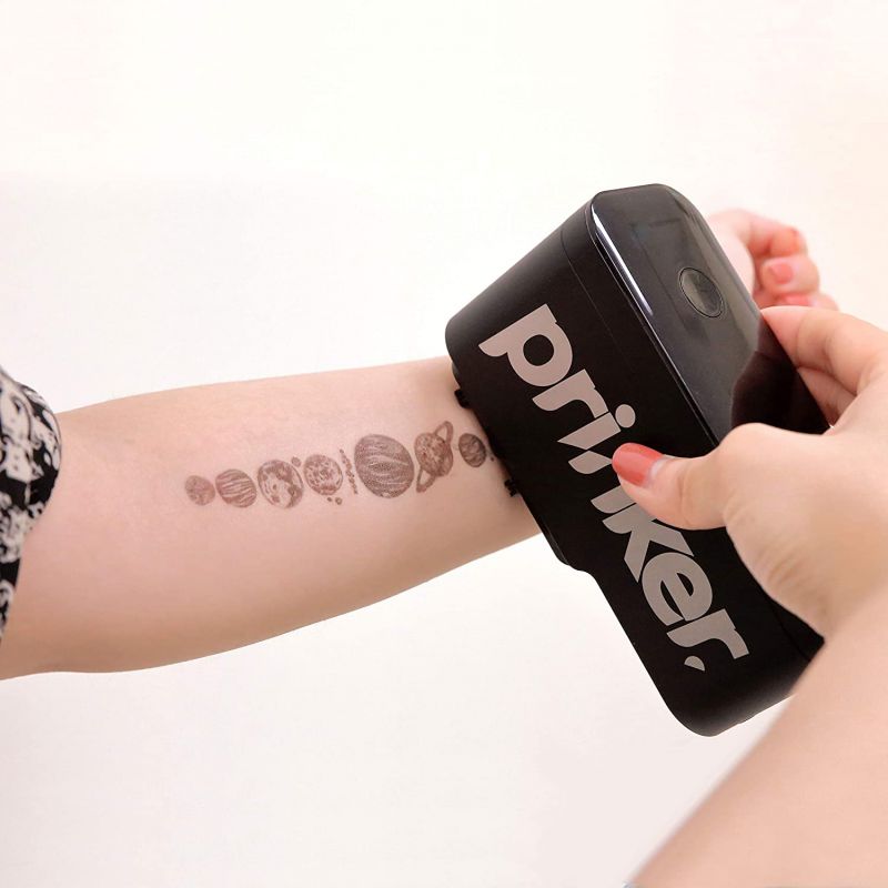Prinker prints custom waterproof tattoos directly on your skin - The  Gadgeteer