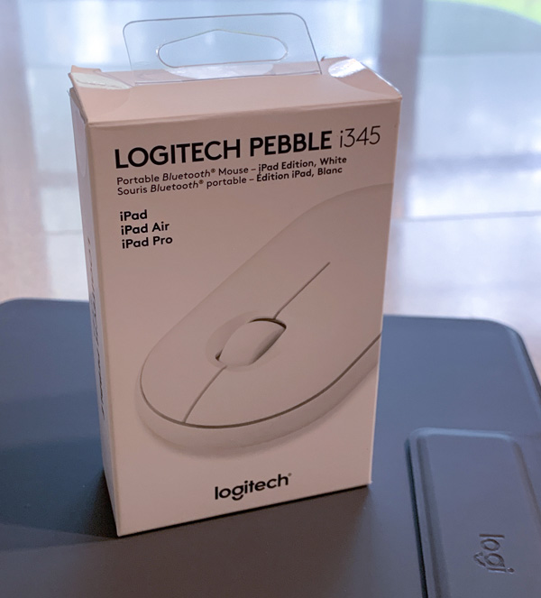 Logitech Pebble i345 Portable Wireless Mouse for iPad