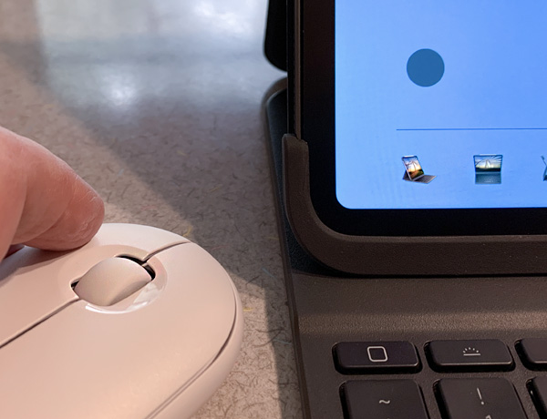 Logitech Combo Touch keyboard and Pebble i345 mouse hands-on