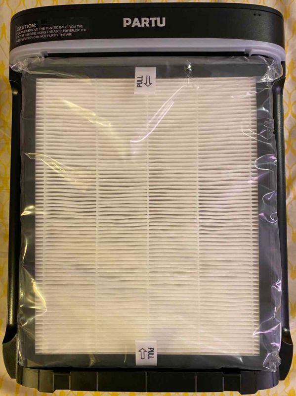 Partu BS10 HEPA Air Purifier Review The Gadgeteer