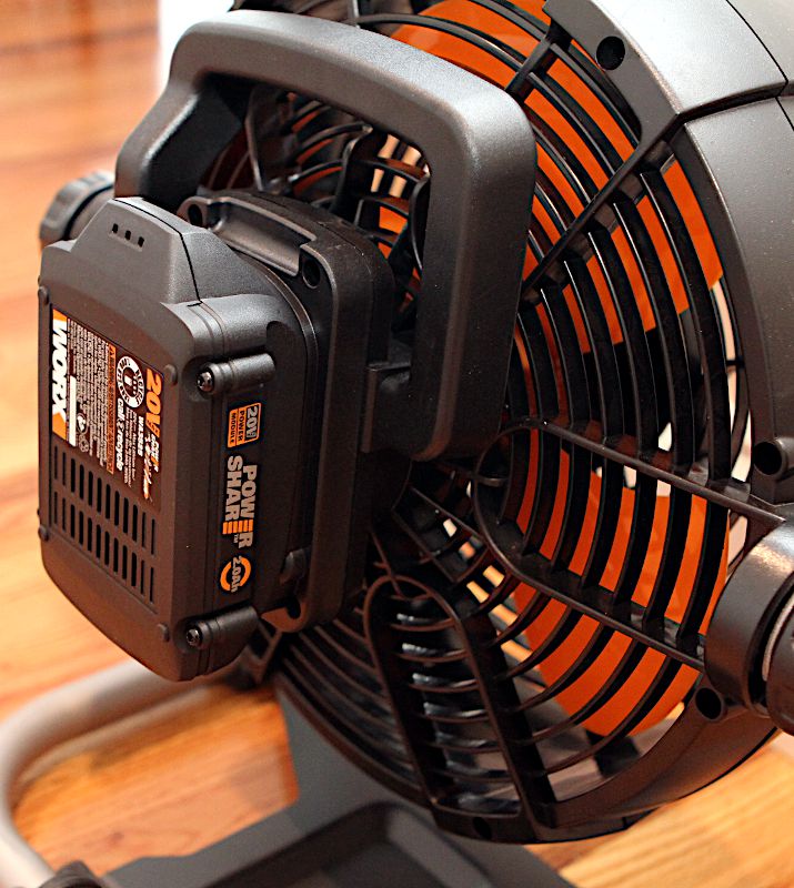 WORX Power Share Cordless Fan review The Gadgeteer