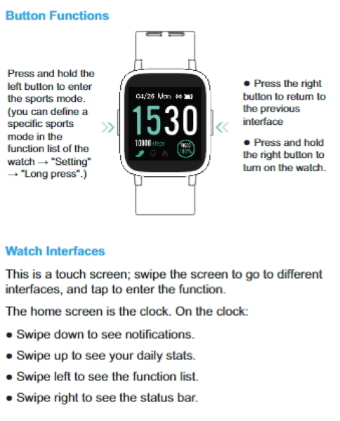 Arbily Smartwatch 22