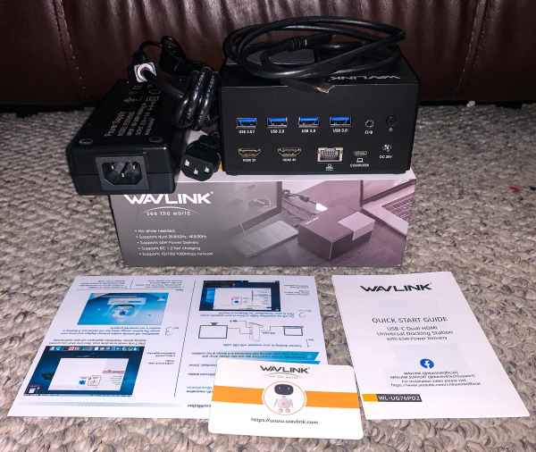 Wavlink USB C Dock 1