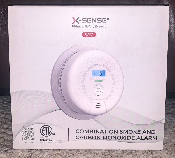 X Sense Sc01 10 Year Battery Smoke And Carbon Monoxide Detector With Display And Alarm Review The Gadgeteer