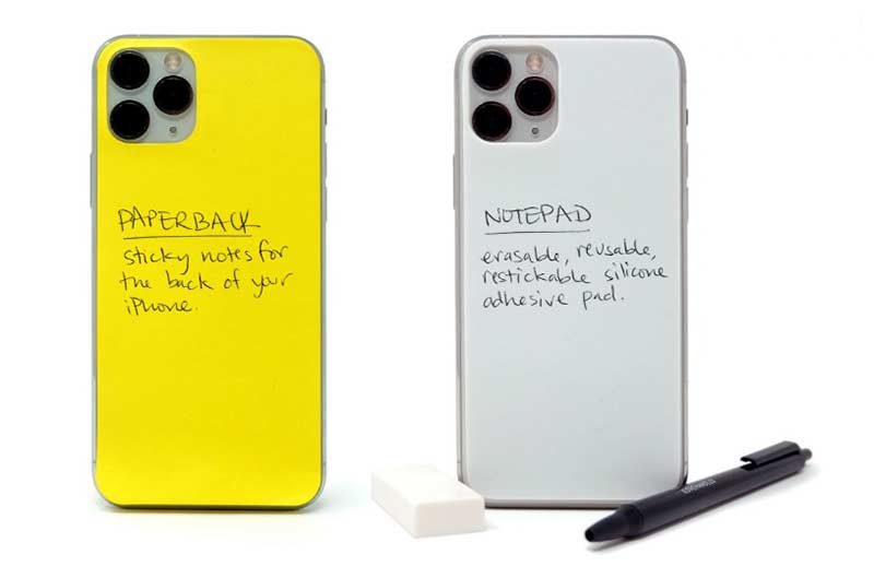 Turn The Back Of Your Iphone Into A Notepad Or Sticky Note Dispenser The Gadgeteer