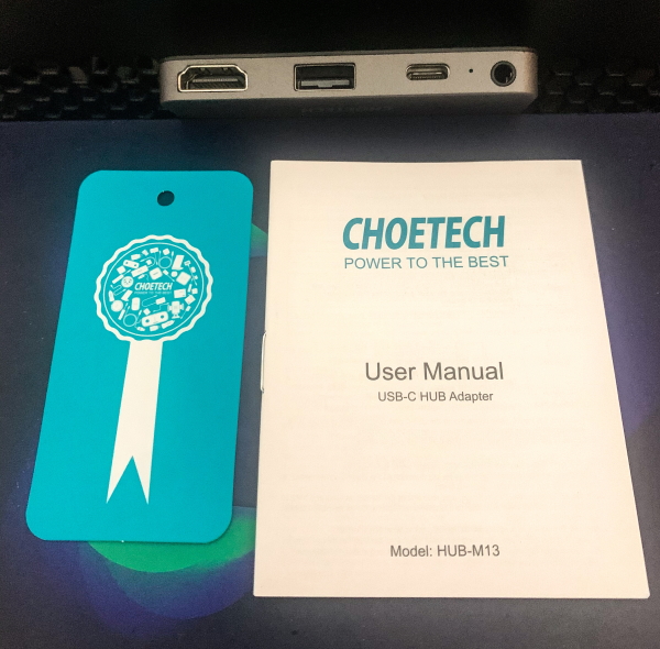 Choetech 4 in 1 hub 4