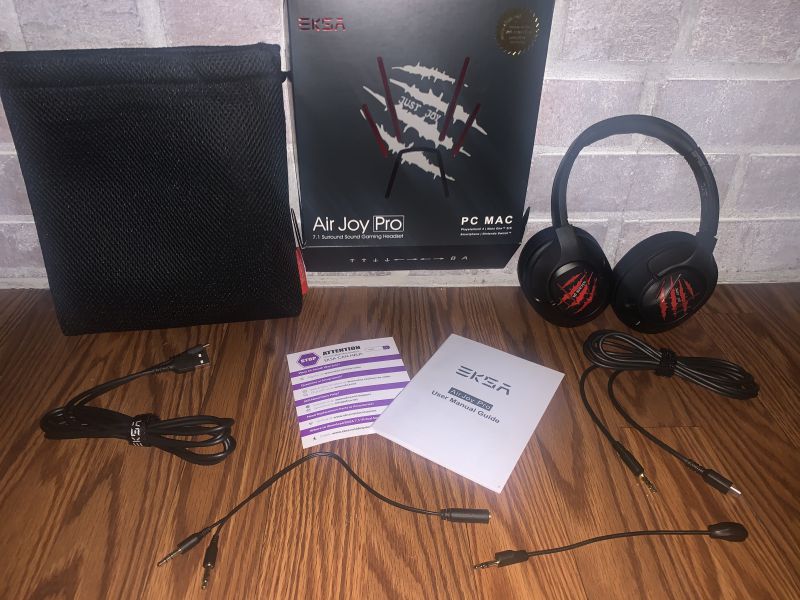 EKSA Air Joy Pro 7.1 Surround Sound Ultralight Gaming Headset