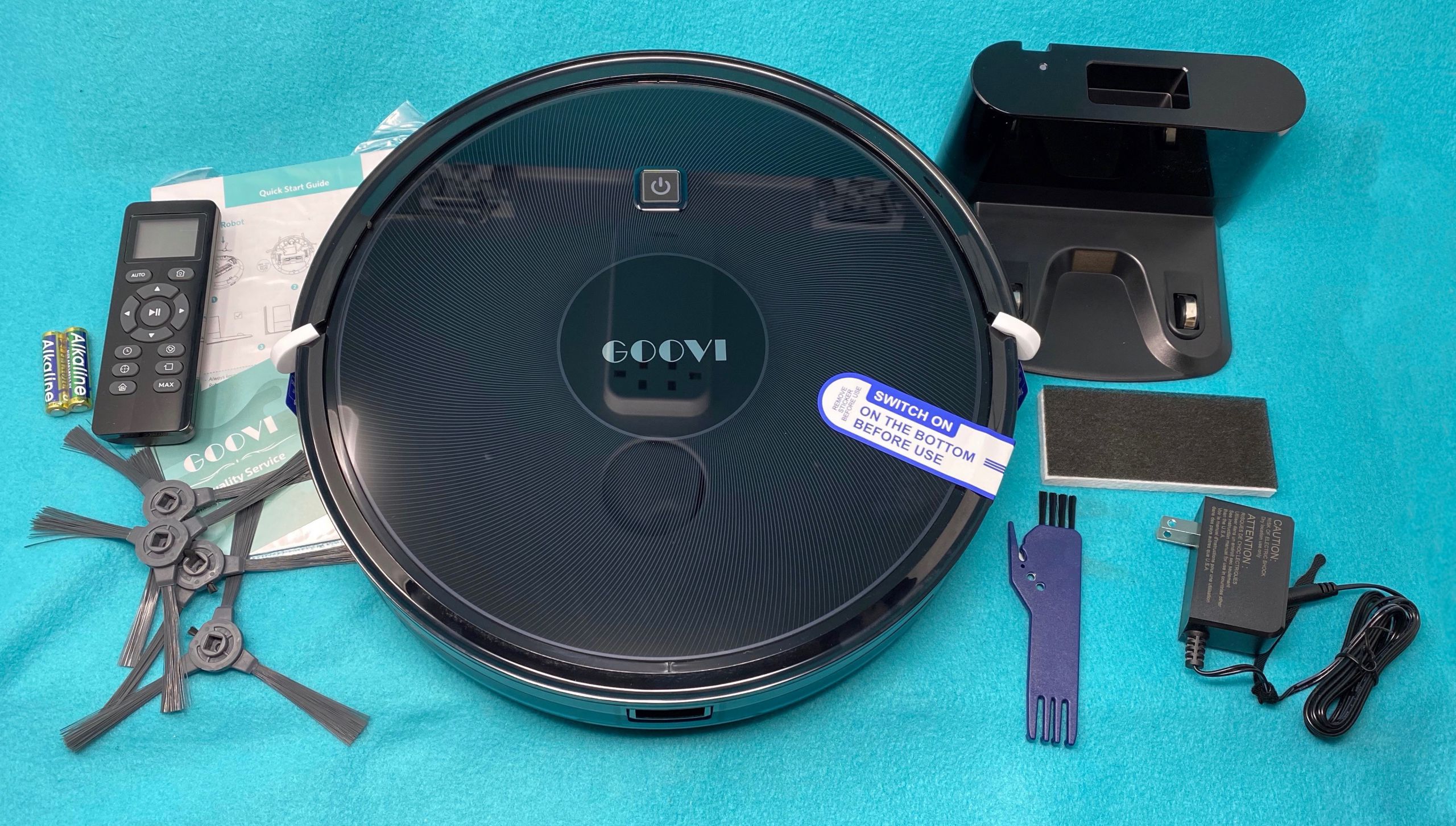 goovi d380 robot vacuum cleaner