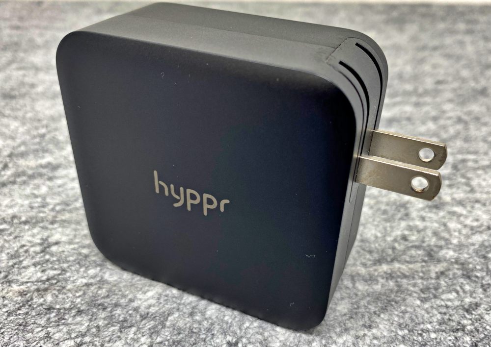 Hyppr Sonic 100w 2-Port PD 3.0 GaN Wall Charger review - One