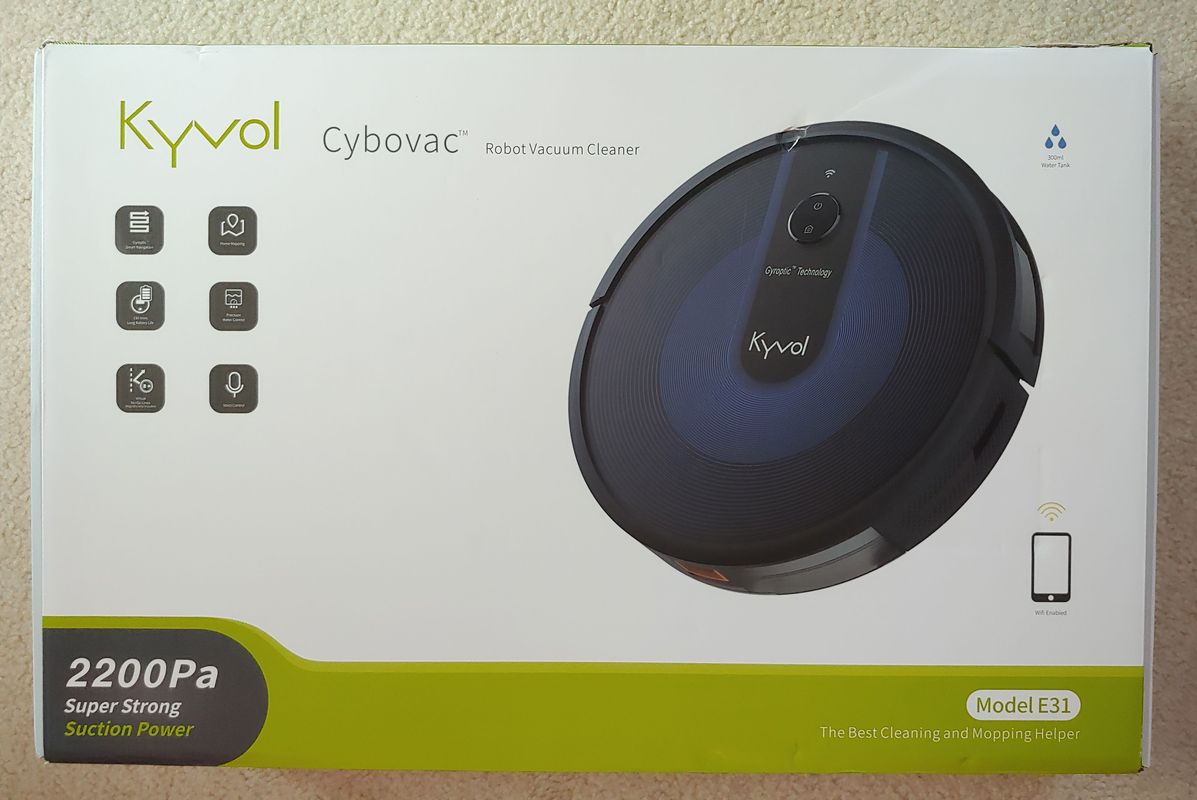 Kyvol E31 robot vacuum cleaner and mop review The Gadgeteer