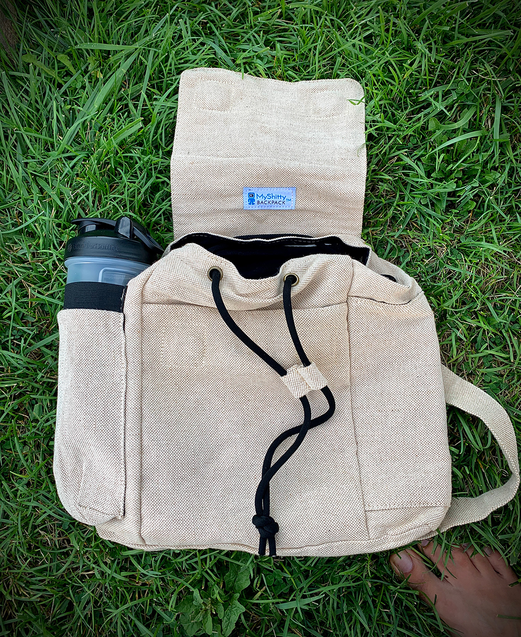 Hemp Backpack - Multipockets