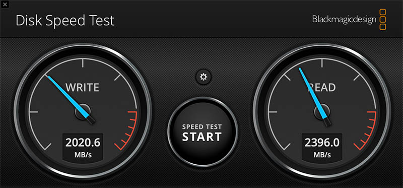 Sabrent Rocket XTRM Q speedtest