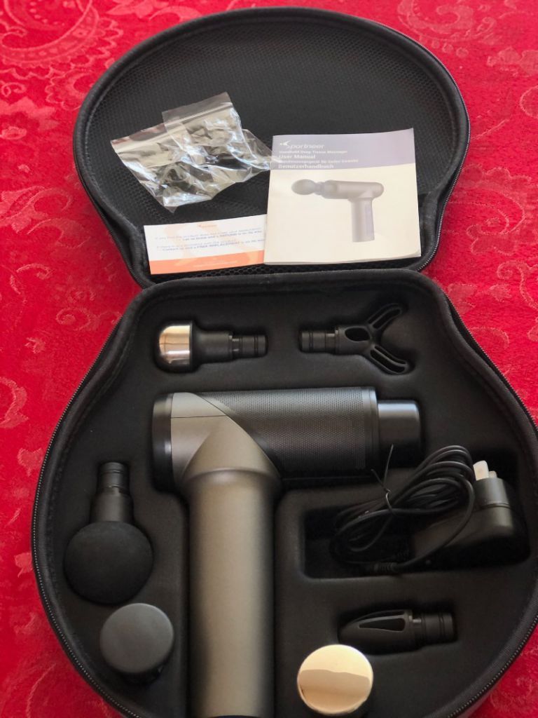 Sportneer Massage Gun Review The Gadgeteer