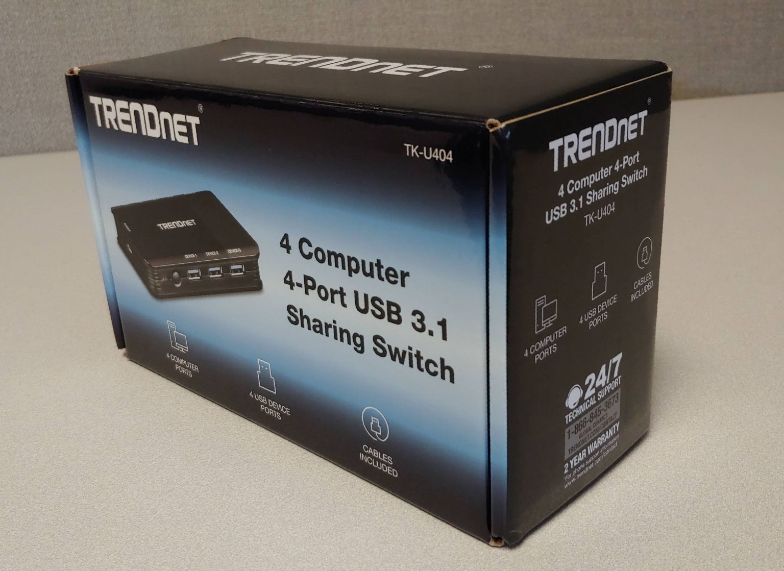 TRENDnet TK-U404 multi system USB switch review - The Gadgeteer