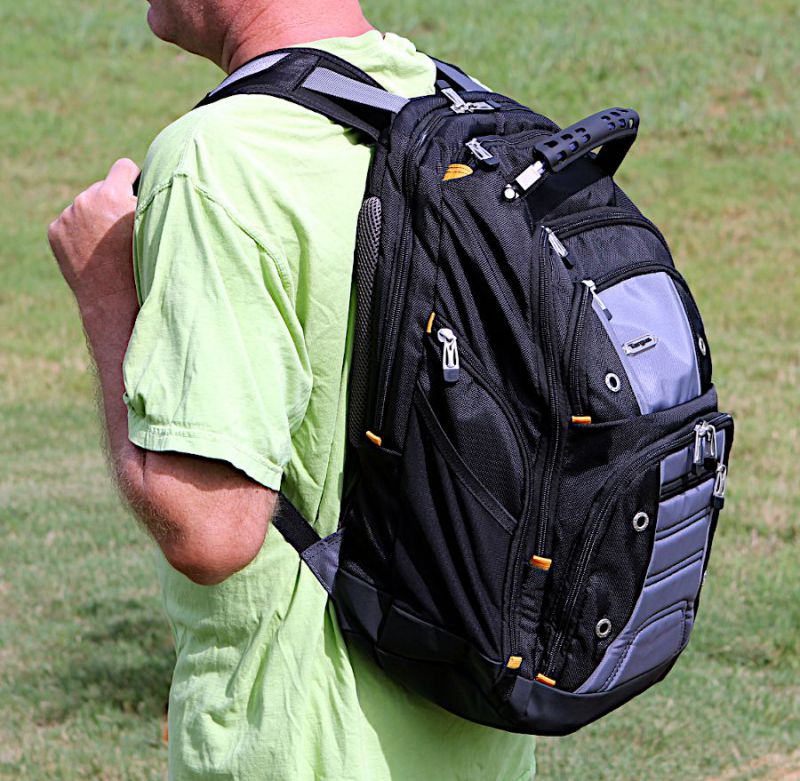 Targus' New Backpack Made From 26 Recycled Water Bottles | PCMag