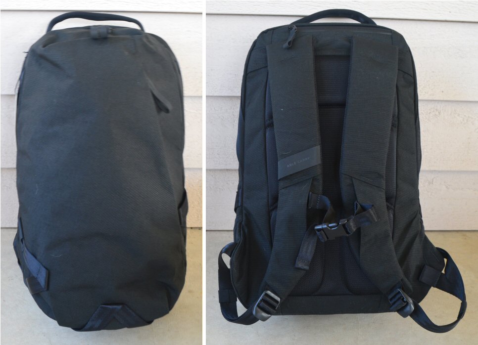 Able Carry Daily Backpack 20L X-Pac and accessories review - The Gadgeteer