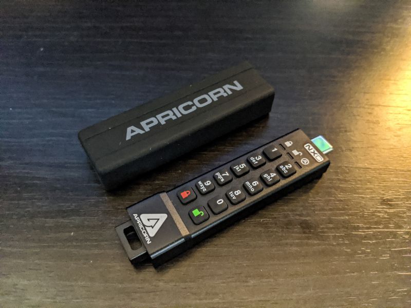 Apricorn Aegis Secure Key 3NXC review - The Gadgeteer