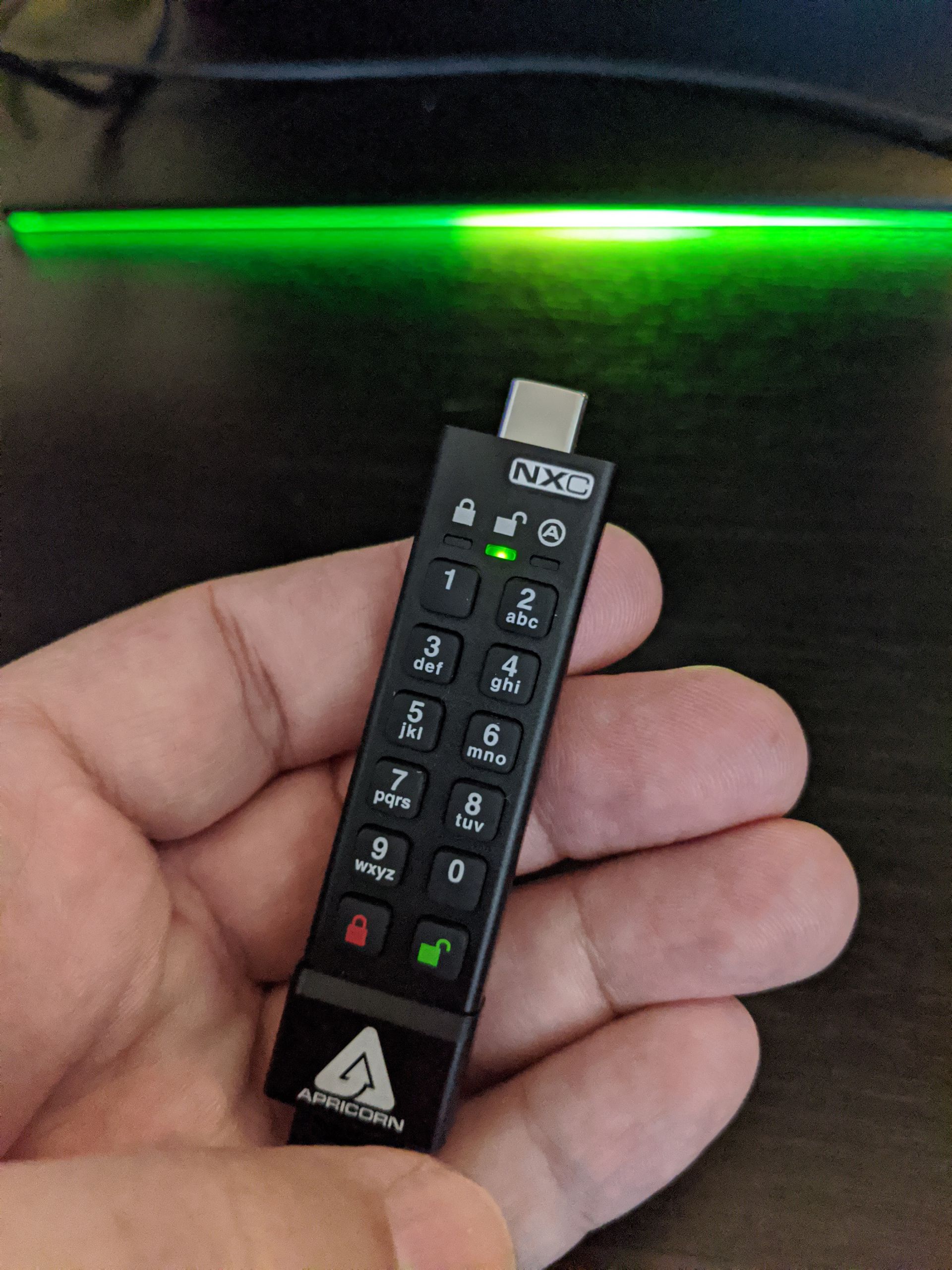 Apricorn Aegis Secure Key 3NXC review The Gadgeteer