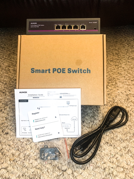 Aumox POE Switch 2