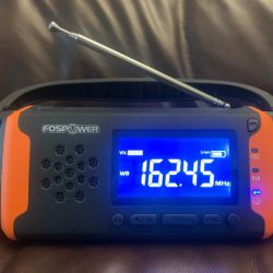 FosPower Emergency Solar Hand Crank Digital Portable AM/FM, NOAA Weather Radio review