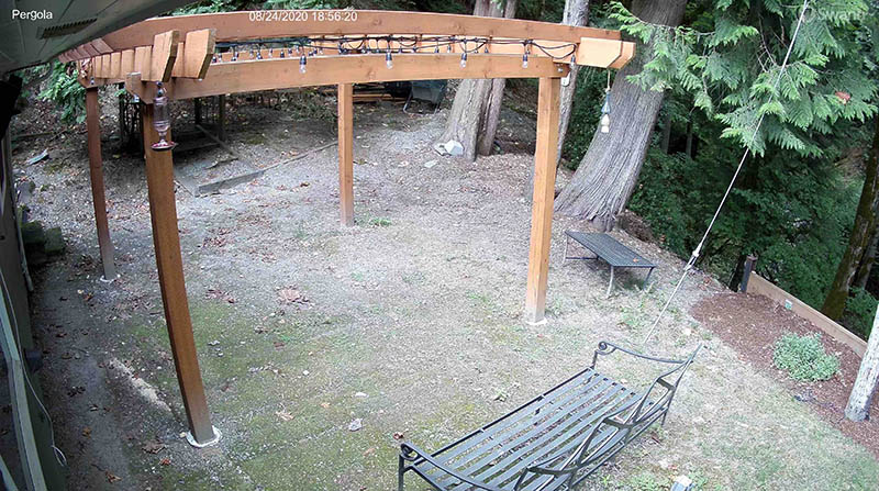 Swann NVR8580 pergola 1