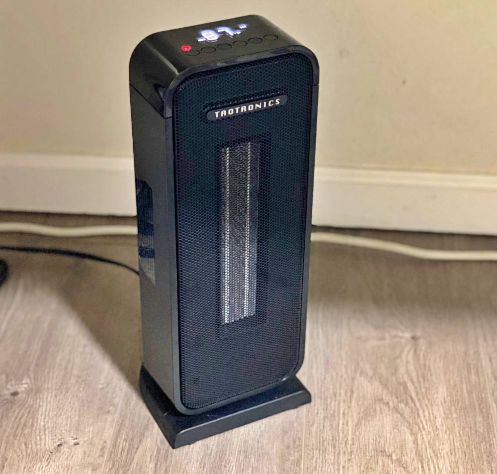 TaoTronics HE001 1500w Space Heater review - The Gadgeteer