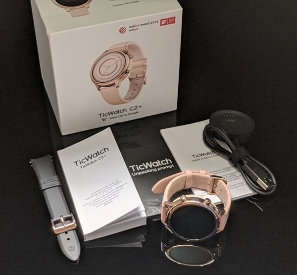 Ticwatch c2 hot sale rose gold review